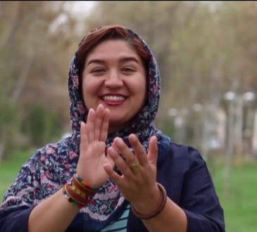 آهنگ گروه آرین بنام ای جاویدان ایران به زبان اشاره ناشنوایان
